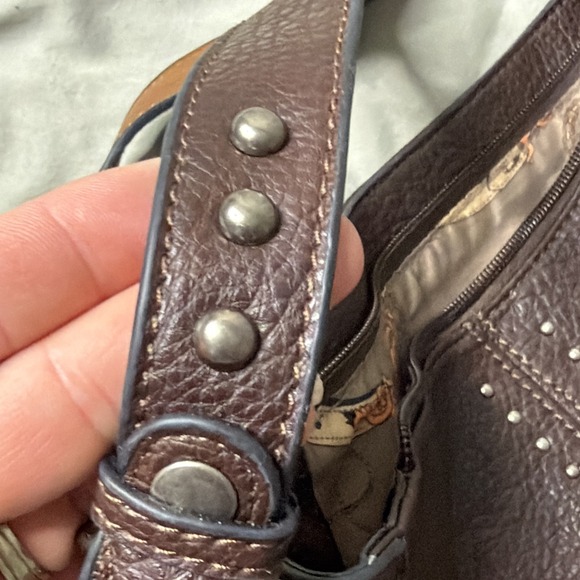 (2) Montana West Hobo Bag Crossbody Purse  Handbags Light Brown & Coffee - Picture 12 of 12